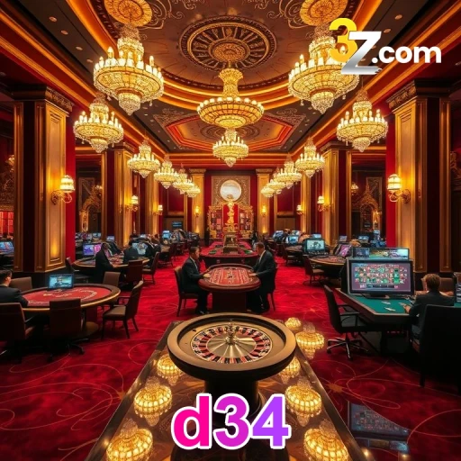 Aventura em Slots: D34 Transforma a Diversão em Emoção